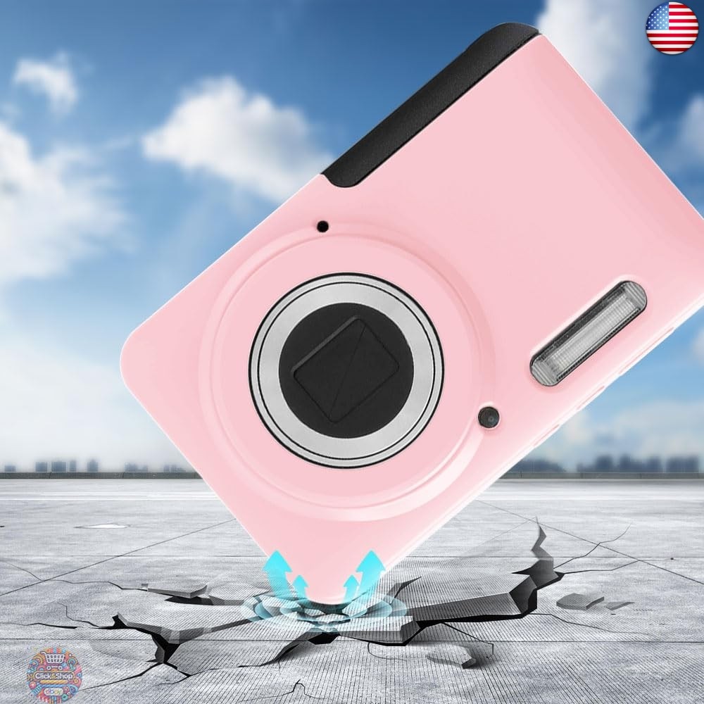 Housse Silicone Pour Appareil Photo Kodak PIXPRO FZ55 - Coque Souple Anti-rayures, Avec Lanière - Protection Légère Et Ajustée