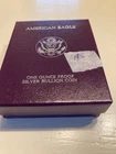 1986-S American Silver Eagle PROOF 1 Oz Silver - Coin & Box & COA