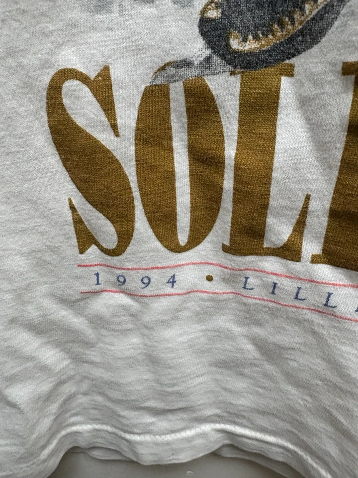 Vintage 1994 Dan Jansen Olímpico Ouro Patinação de Velocidade Ponto Único tamanho Médio - Imagem 3 de 4