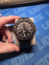 Casio MDV-106 Black Diver MODDED DURO MARLIN Sapphire Yacht-Master Insert
