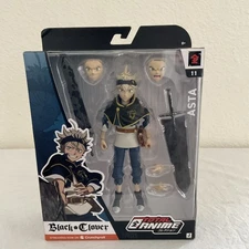 New Sealed Jazwares Total Anime Black Clover Asta 5" Inch Action Figure #11 
