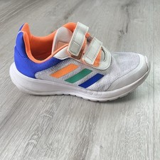 Adidas Youth Girls Running Shoes Size 4 White Multi Lightweight Comfy Sneakers Adidas Youth Girls Running Shoes Size 4 White Multi Lightweight Comfy Sneakers