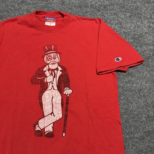 Vintage Champion Monopoly T Shirt Mens Medium Red Board Game Tee Monopoly Man