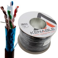 100m External SHIELDED CAT6 Outdoor Use COPPER Ethernet Cable FTP [008545]