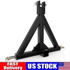 3-Point Trailer Hitch Receiver 2" Adapter for Compact Tractor Kubota BX Yanmar