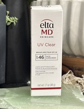  Elta MD UV Clear Broad-spectrum Facial Sunscreen SPF46 1.7oz Exp 2027 New Box