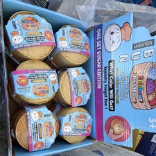 Bun Squishy Mystery Blind Pack Capsules Box Set ONE SET Sugar Edition 3