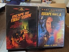 Escape From New York And Escape From L.A. DVD Lot, 2 Movies
