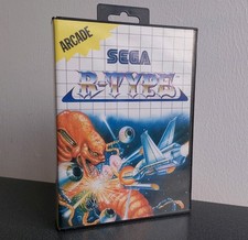R-Type Sega Master System - Boxed with Manual - Irem arcade shooter