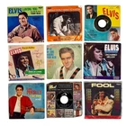 Elvis Presley - Lot of 9 Vintage 45s - Teddy Bear, I Got Stung, Unchained Melody