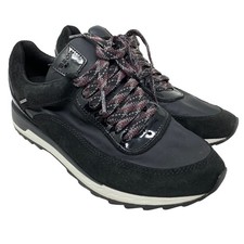 Geox Respira Women's Size 8 Lace-Up Athletic Comfort Sneakers Shoes Black
