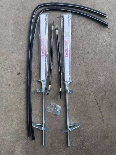 1961-1966 Ford truck door glass run/Anti rattler kit