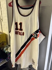 1972 -73  Bob McAdoo Buffalo  Braves Mitchell & Ness Baseball Jersey MLB #15000