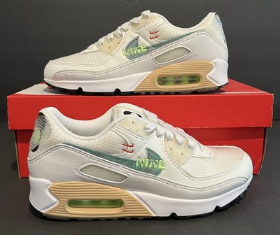 NEW Women's Nike Air Max 90 SE 'White Neptune Green' | DO9850-100 | Size 6.5W