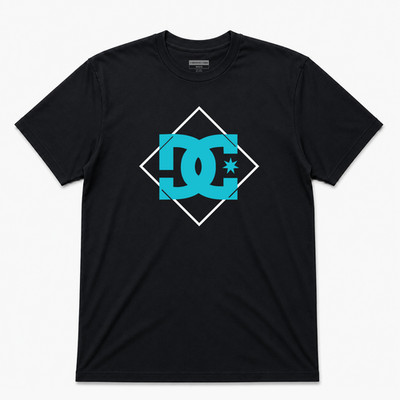 DC-SHOES MENS DC DIAMOND LOGO T SHIRT