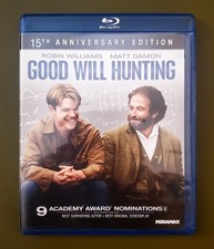 Good Will Hunting Blu-ray 15th Anniversary Edition Matt Damon Robin Williams