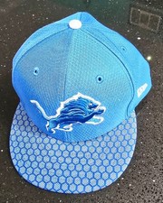 NFL Detroit Lions New Era 59Fifty Fitted Hat, Size 8