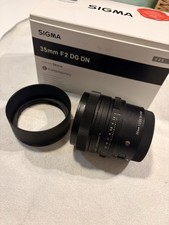 Sigma 35mm F2 DG DN E-Mount Festbrennweite Sony
