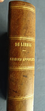 Barone Giusto De Liebig-Cinquanta Lettere Sulla Chimica Applicata-Napoli 1859