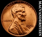 1958-D Lincoln Wheat Cent- Choice Gem Brilliant Unc Luster No Reserve #J7268
