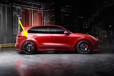 For 10-14 PORSCHE CAYENNE 7P5 MAGNUM - TECHART - REAR RIGHT EXTENSION WHEEL ARCH