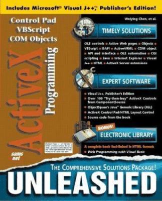 Activex Programming Unleashed  paperback Used - Very Good