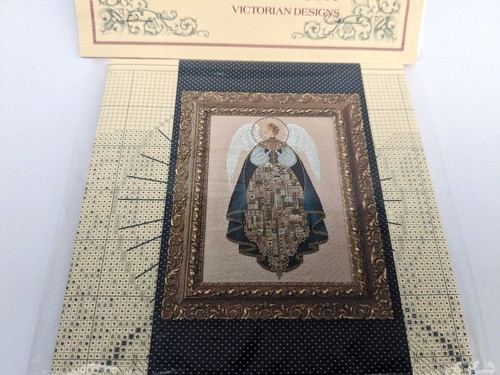 ELIGE Angel of Love Hope Grace Spring Earth, punto de cruz de encaje lavanda nuevo en paquete - Imagen 41 de 41