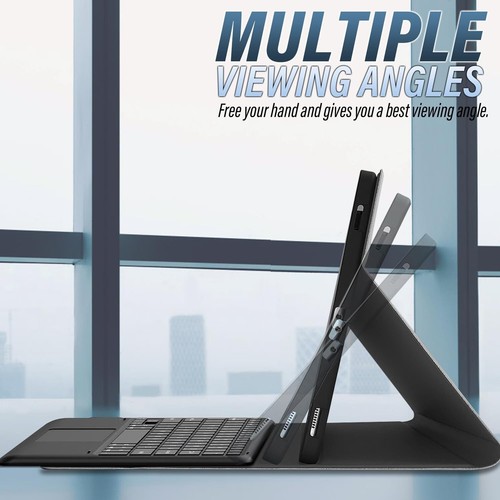 Touchpad Keyboard Case for Lenovo Idea Tab Pro 12.7 inch 2025, 3-Zone Backlight - Picture 4 of 7