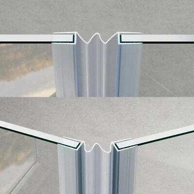 WITEN&NOCK 200cm Duschdichtungen Ersatzdichtung entfaltbar Duschkabine Duschwand 5-10mm