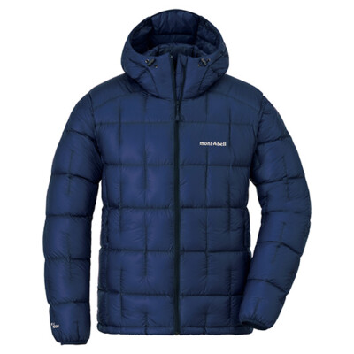 Montbell Plasma 1000 Down Parka Dark Navy Lightweight Insulation US size M #4