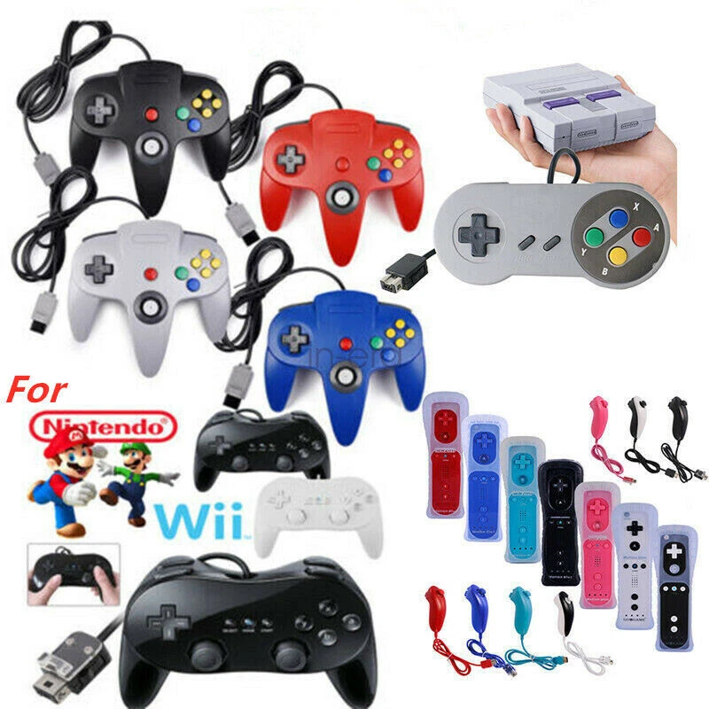 For Wii & Wii U & N64 & SNES & NGC & Xbox 360 Console Remote Controller Gamepad - Image 2 of 4