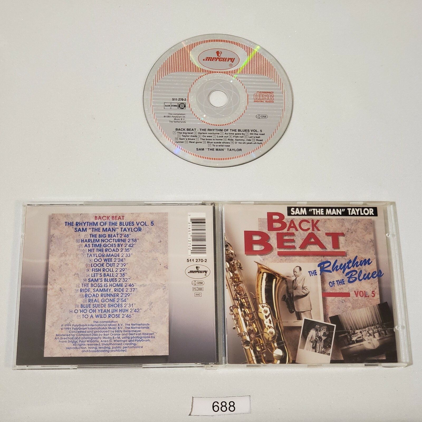 Sam the Man Taylor BACK BEATThe Rythm Of The Blues Vol. 5 CD eBay