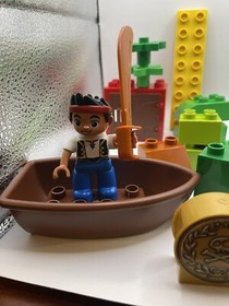Lego Duplo 10512 Jake And The Neverland Pirates Jake's Treasure Hunt, Complete