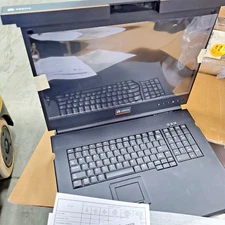 *NEW* VERTIV Console LRA185KMM-G01, cables, & PSU (No Rails)