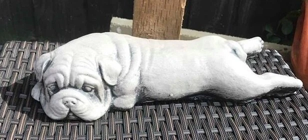 LCM Latex mould for making this lovely Laying Pug