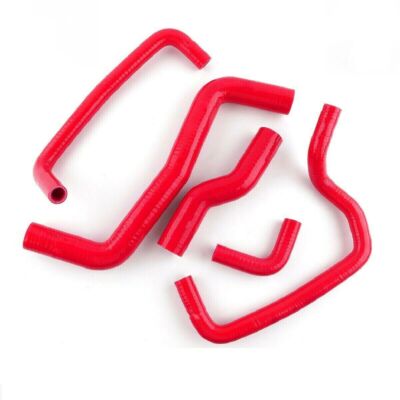 Silicone Radiator Hose Fit Toyota Corolla Levin AE101G/AE111 4A-GE 1.6L 1.8L Red