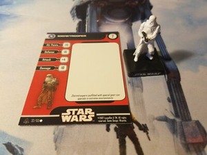 Star Wars Miniatures Alliance & Empire 32 Snowtrooper