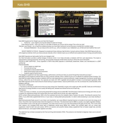 Raspberry Ketone Liquid Drops & Keto BHB Fat Burner Weight Loss Capsules Combo - Picture 9 of 12