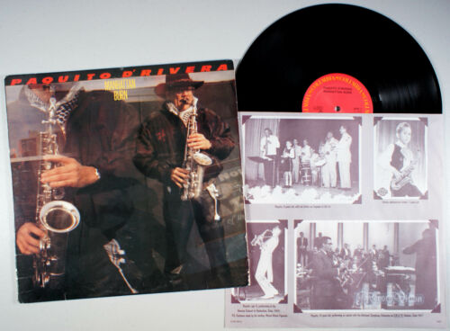 Paquito D'Rivera - Manhattan Burn (1987) Vinyl LP • PROMO • Chick Corea - Picture 1 of 2