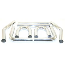 2.25" (57mm) Universal Aluminum Pipe 2' (61cm) large kit exhuast intake