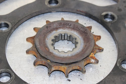 2009 Kawasaki Ninja 250r Ex 250 Rear Back Sprocket Front Set Pair 2008-2012 45 - Picture 2 of 12