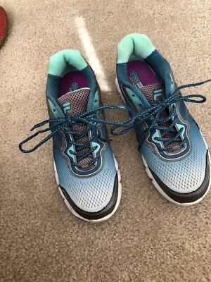 Fila Womens Coolmax Memory Foam Running Shoes Sneakers