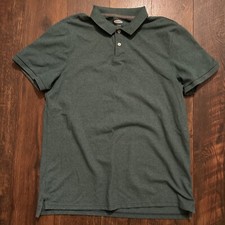 Old Navy Men's Built-In Flex Core Green Polo Shirt Size Large Casual Adult