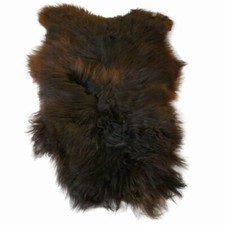 Glacier Wear Icelandic Sheepskin Rug/Throw Brown SKU - shp724