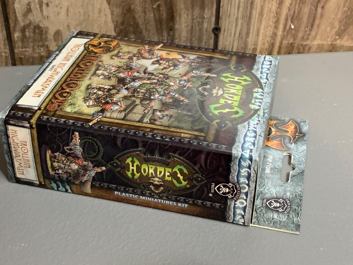 NIB NEW IN BOX WARMACHINE HORDES TROLLBLOODS TROLLKIN HIGHWAYMEN