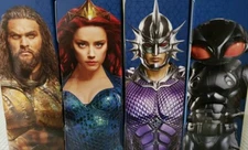 AQUAMAN DC Multiverse Lot by Mattel. Trench Warrior, Orm, Mera, Manta. New BAF