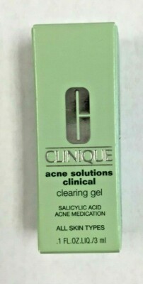 acne solutions clearing gel