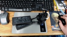 HP 19.5V 65W Blue Tip AC Adapter with Power Cable