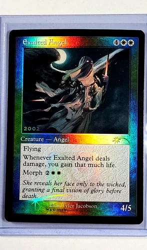 2023 MTG Magic the Gathering 30th Anniversary Promo Foil Exalted Angel Retro