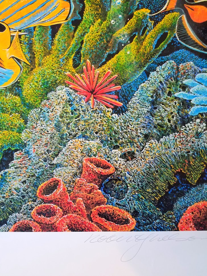Robert Lyn Nelson, REAWAKENING THE SEA,Signed Ltd Ed Mixed Media